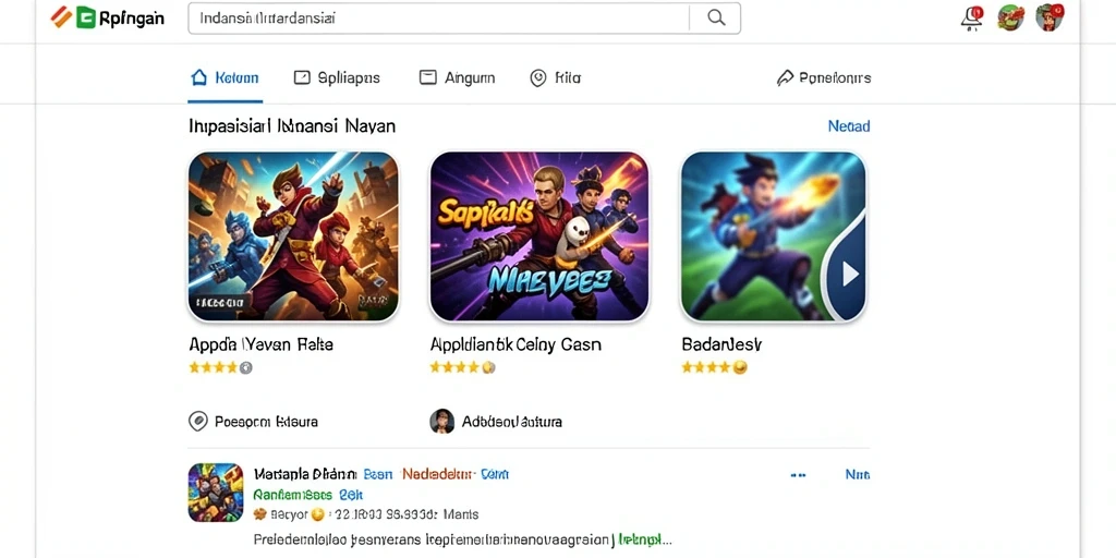 Screenshot menunjukkan tampilan antarmuka yang menarik dan intuitif.