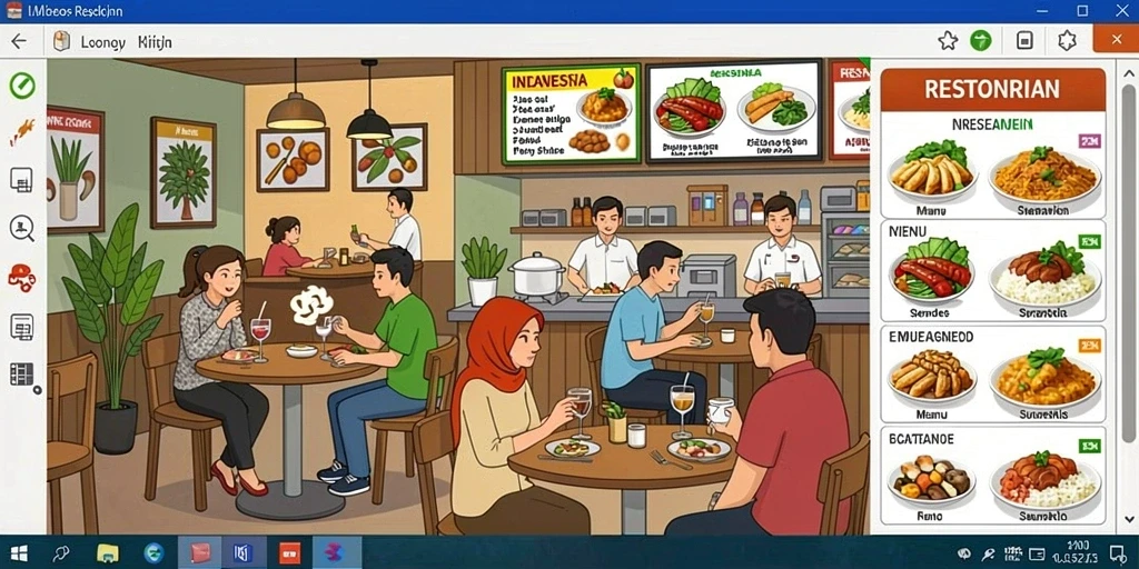 Tampilan antarmuka yang menarik dan mudah digunakan.