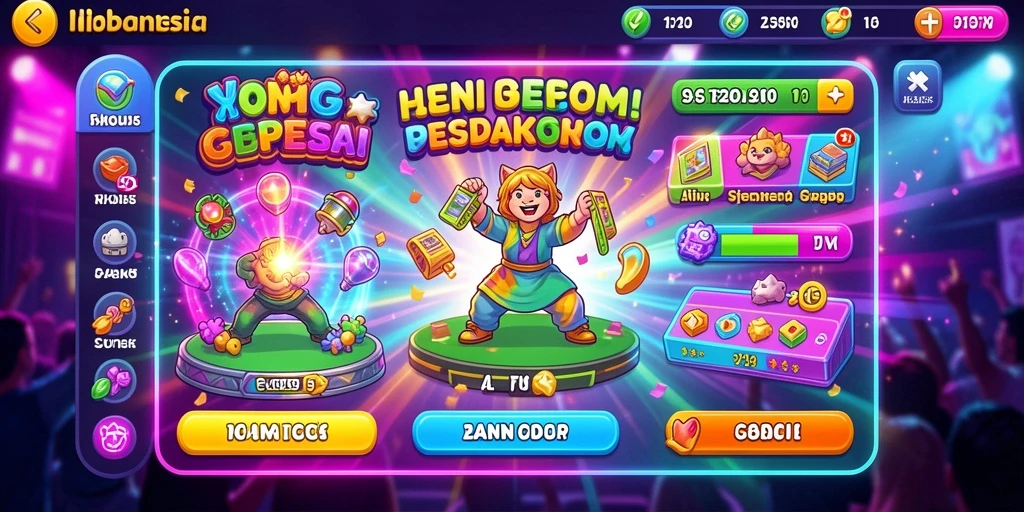 Tampilan menu utama aplikasi LANCAR138 yang menarik.