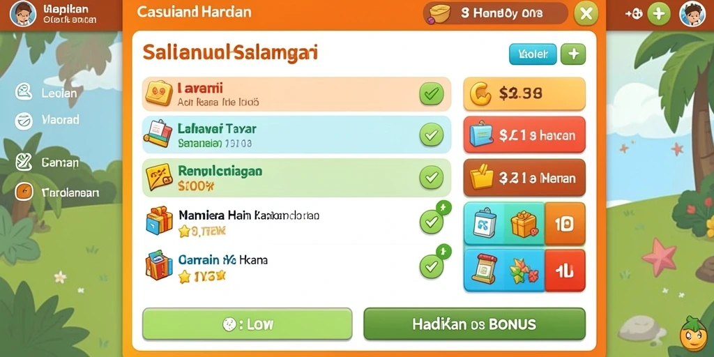 Tampilan grafis yang memukau dan interaktif.