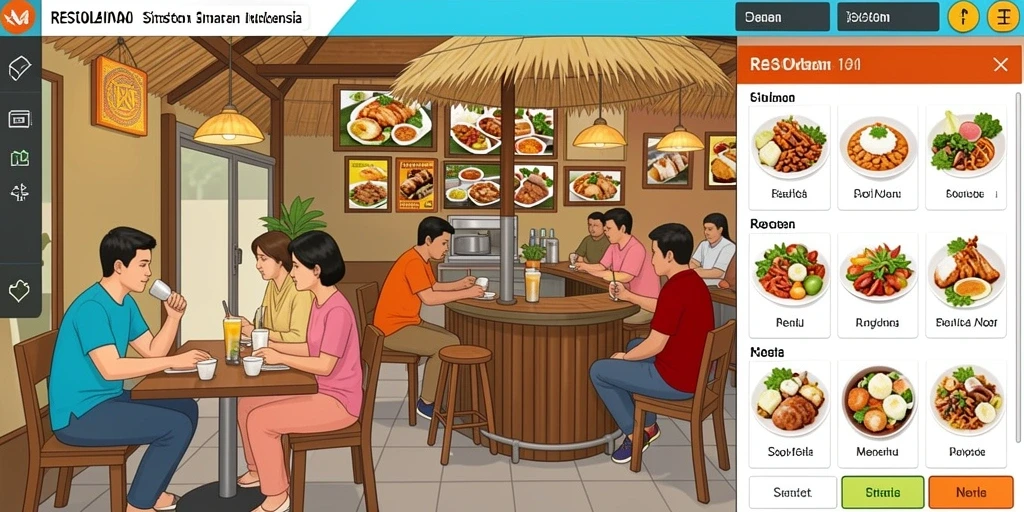 Tampilan antarmuka yang sederhana dan intuitif.