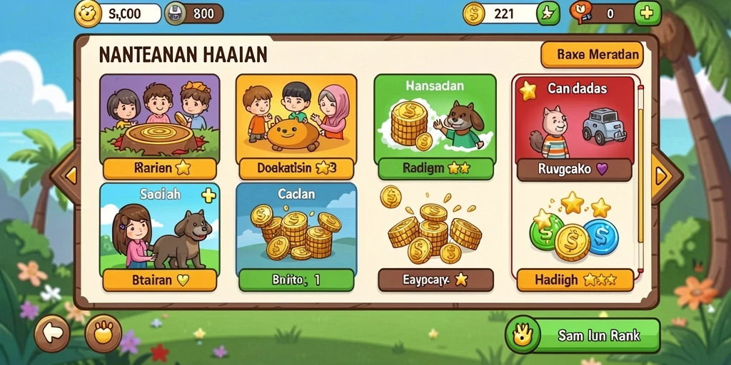 Tampilan utama aplikasi TOTO1000 yang menarik.