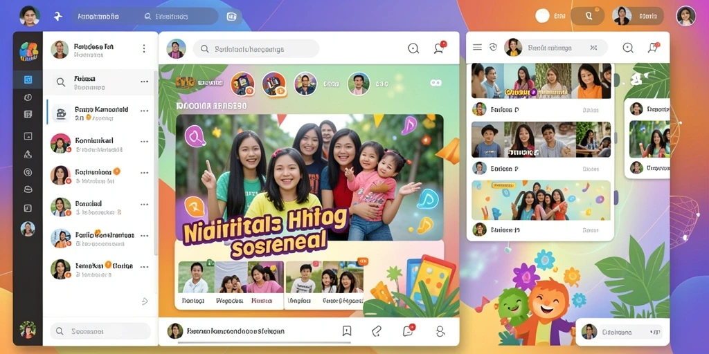 Screenshot dengan tampilan permainan slot yang menarik.