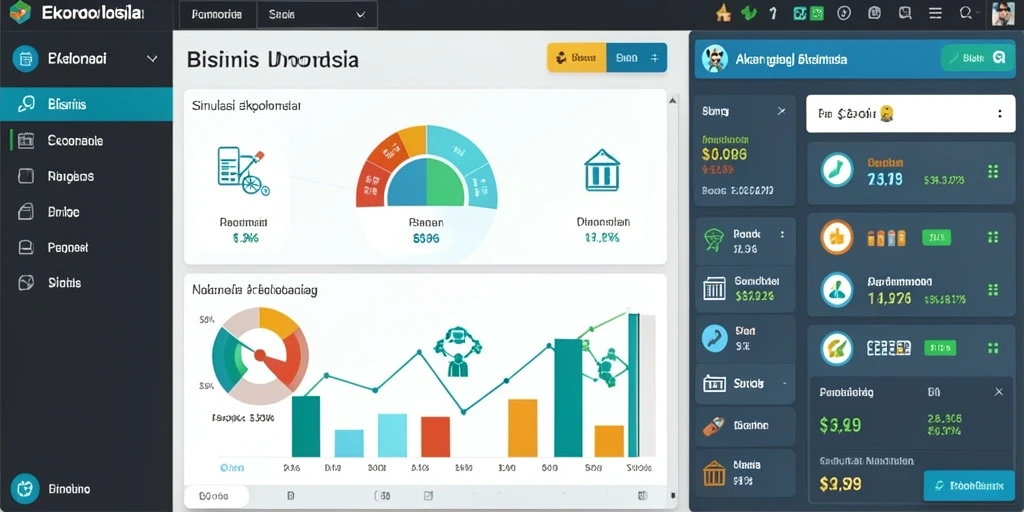 Tampilan menu utama yang menarik dan intuitif.